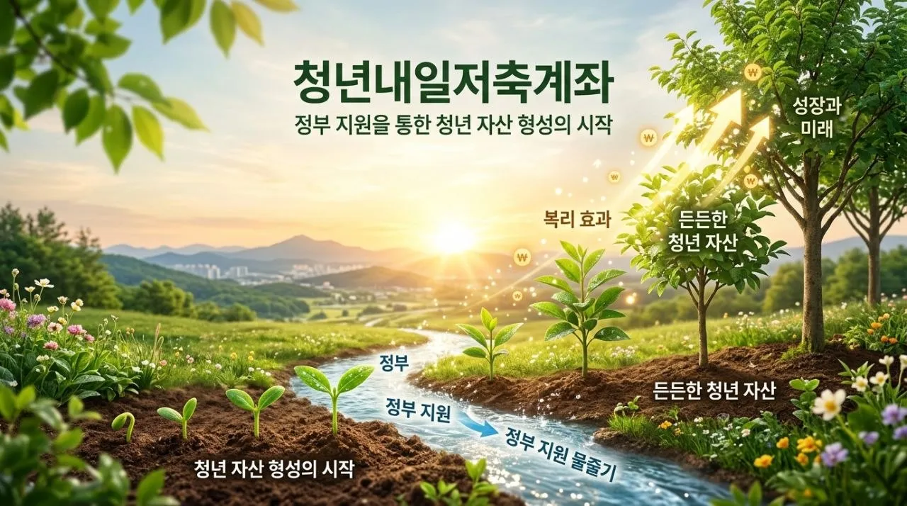 청년내일저축계좌 - 정부 지원을 통한 청년 자산 형성의 시작